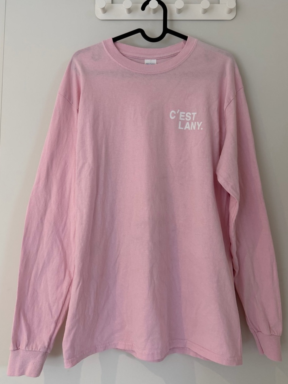 LANY Long-Sleeve Pink Graphic Tee